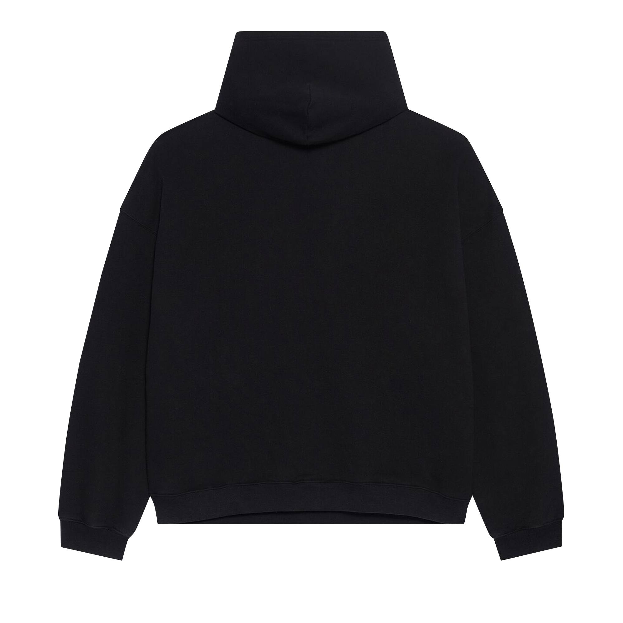 Balenciaga Cities Paris Hoodie Wide Fit 'Black' - 2