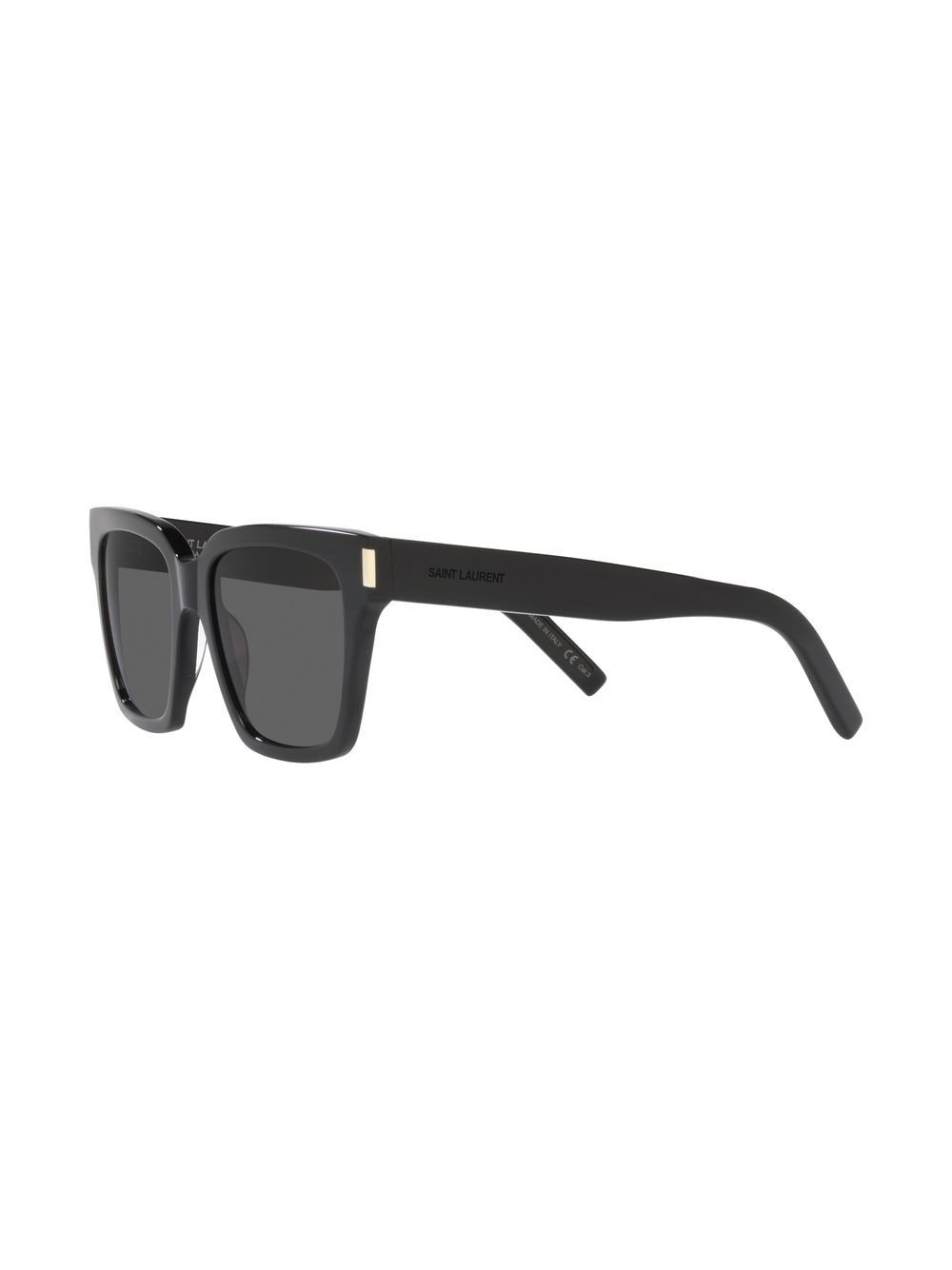 square-frame tinted-lens sunglasses - 3