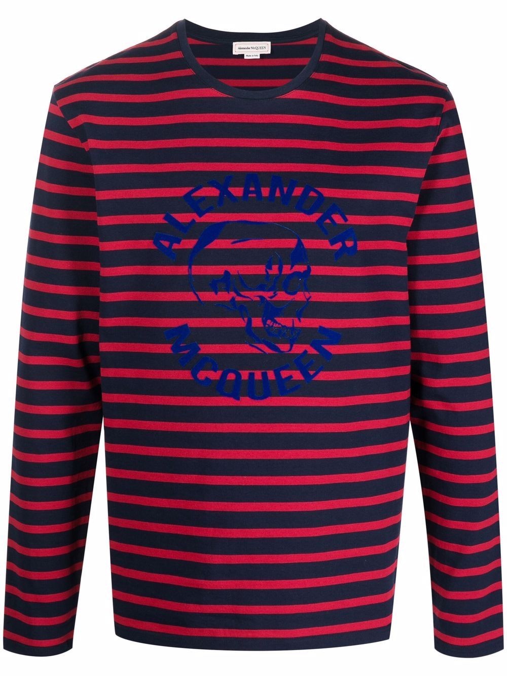 striped long sleeve T-shirt - 1