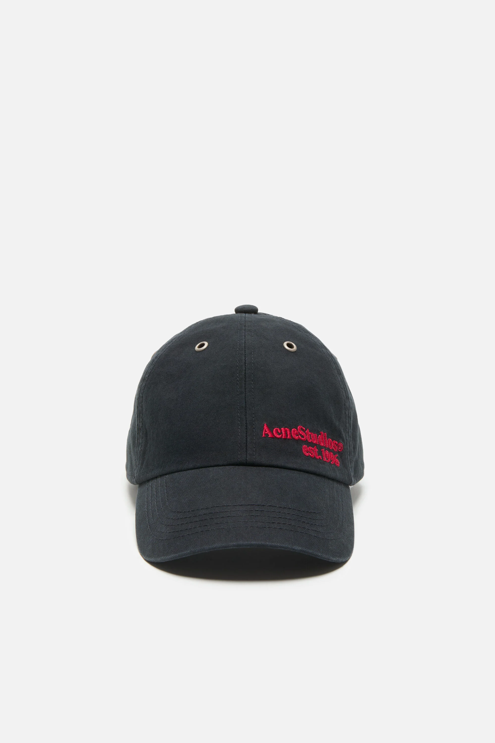 Waxed logo cap - Evening blue - 1
