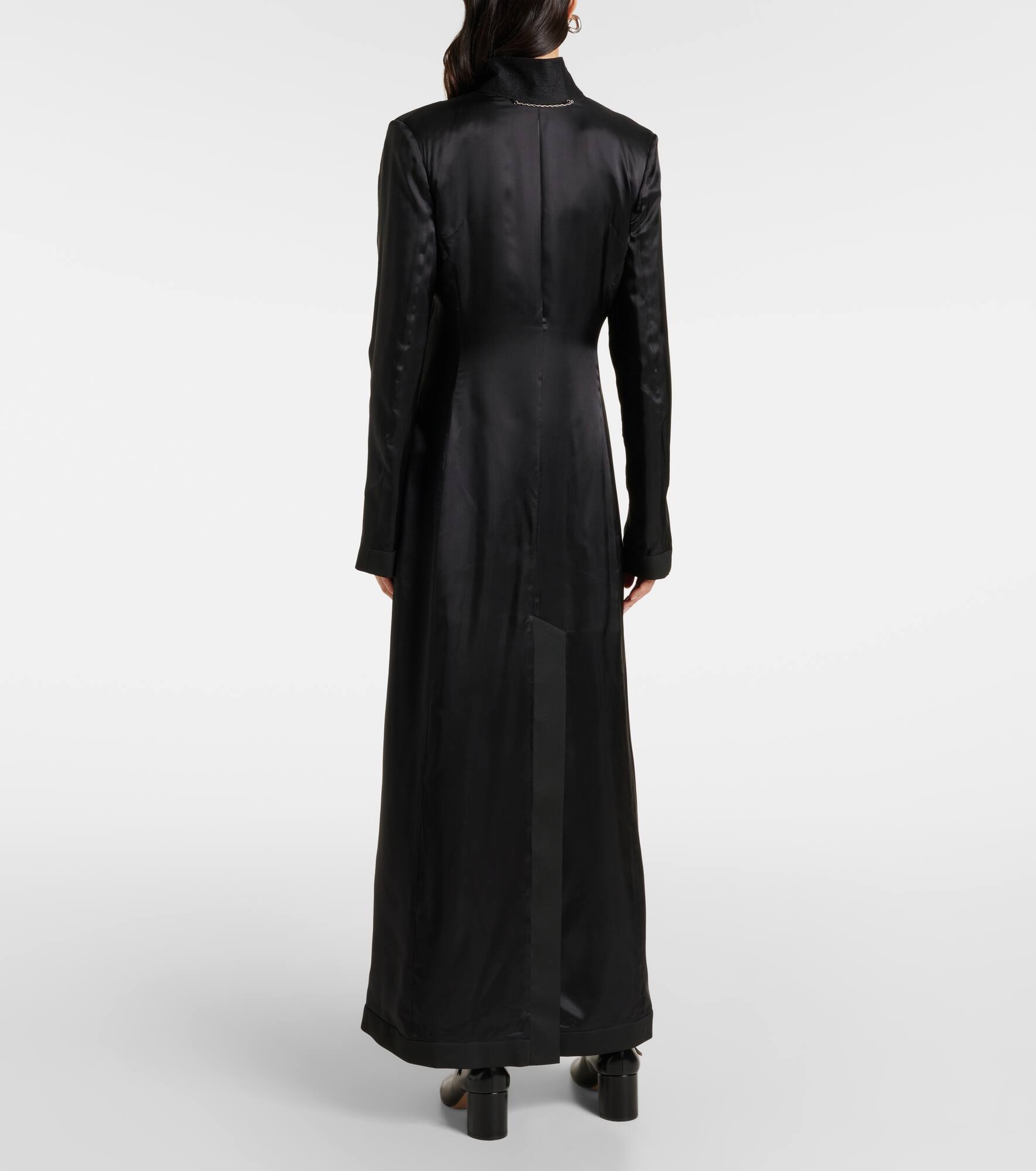 Satin maxi dress - 3