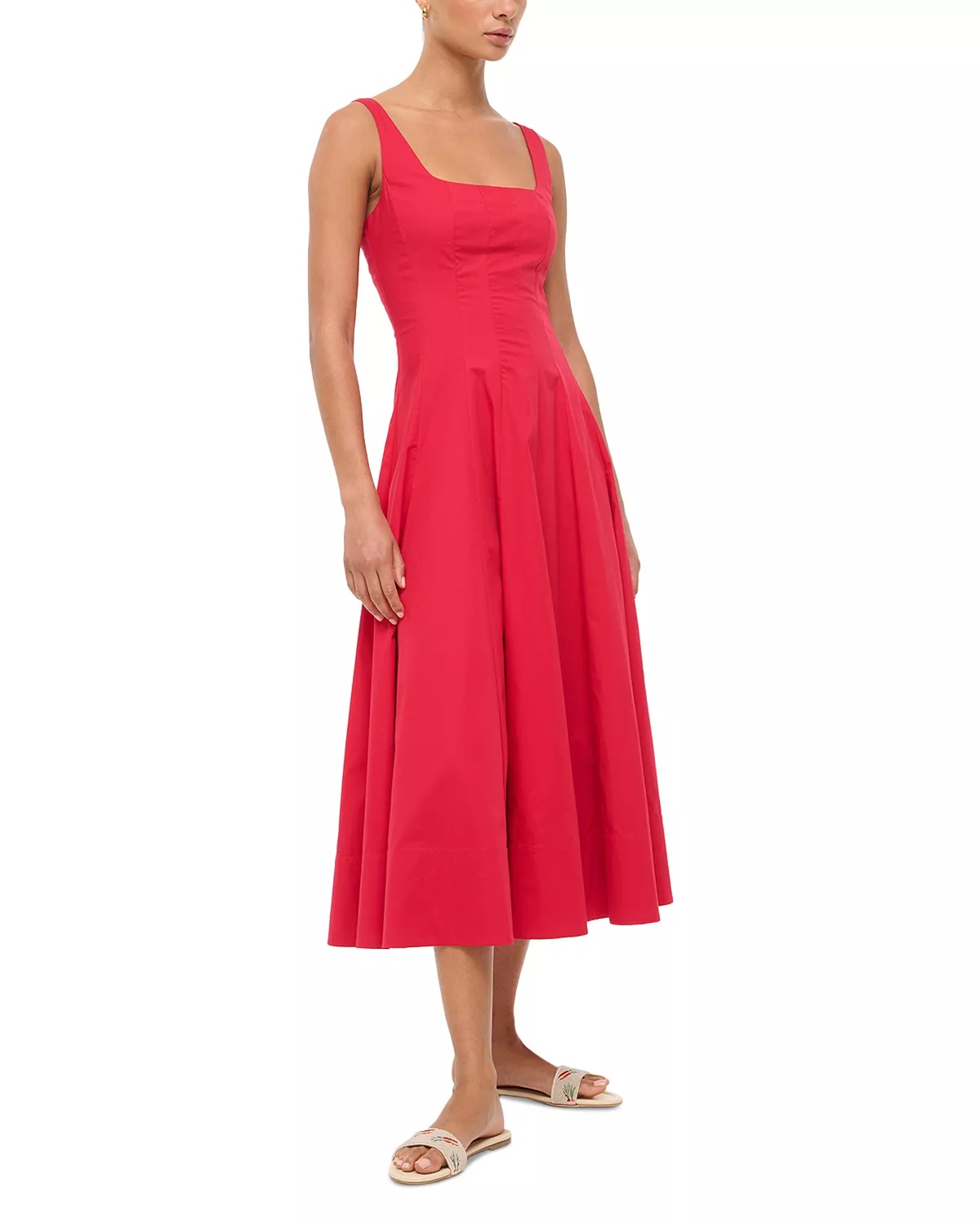 Wells Poplin Dress - 4