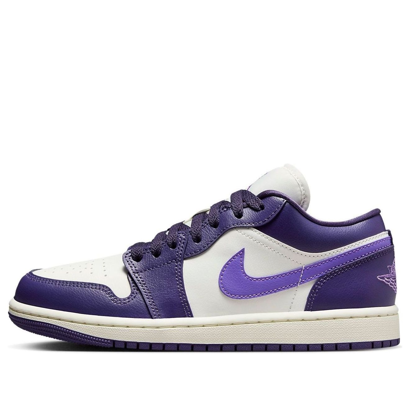 (WMNS) Air Jordan 1 Low 'Purple Sail' DC0774-502 - 1