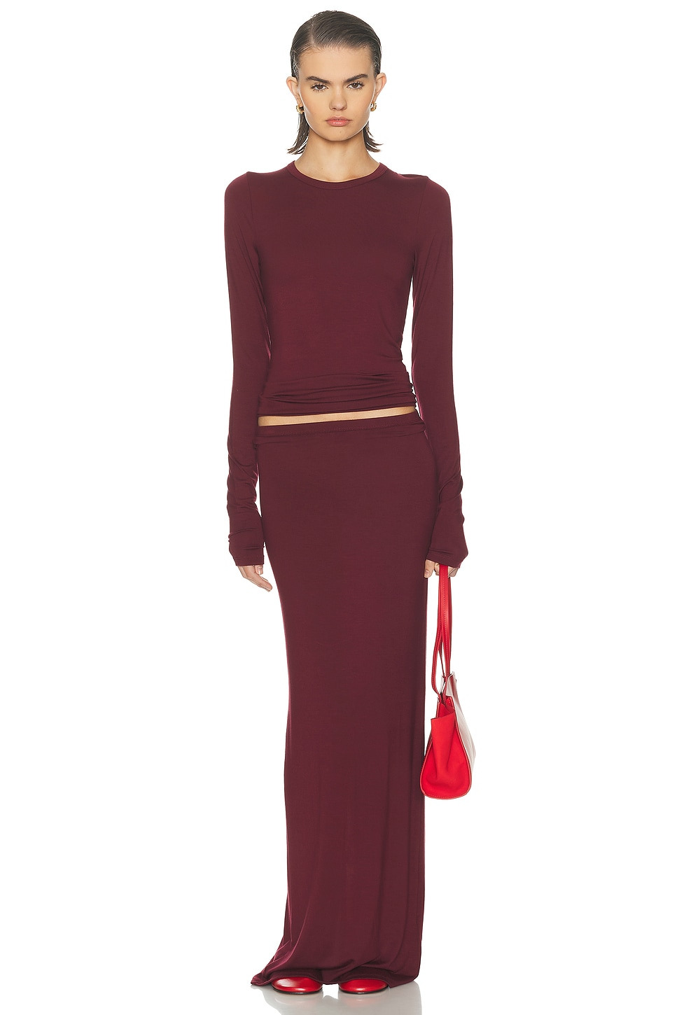Maxi Soft Jersey Skirt - 5