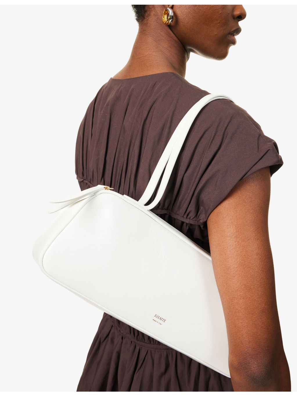 Simona Leather Shoulder Bag - 2