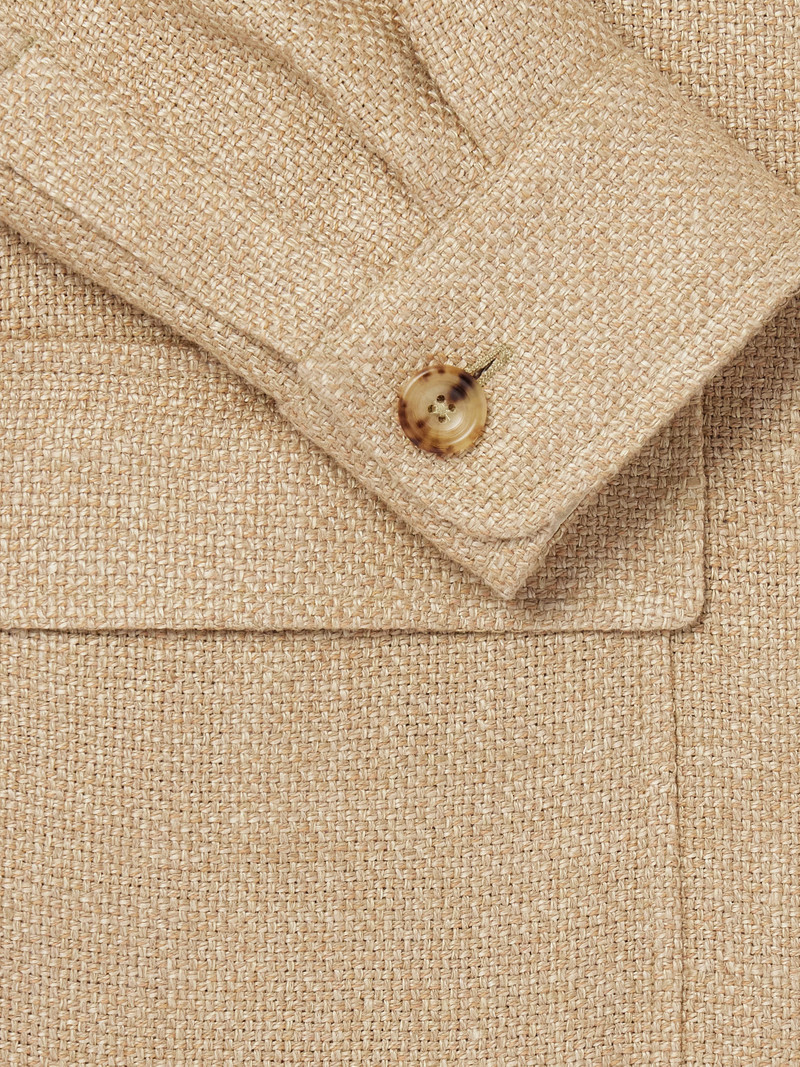 Linen and Cotton-Blend Blazer 6