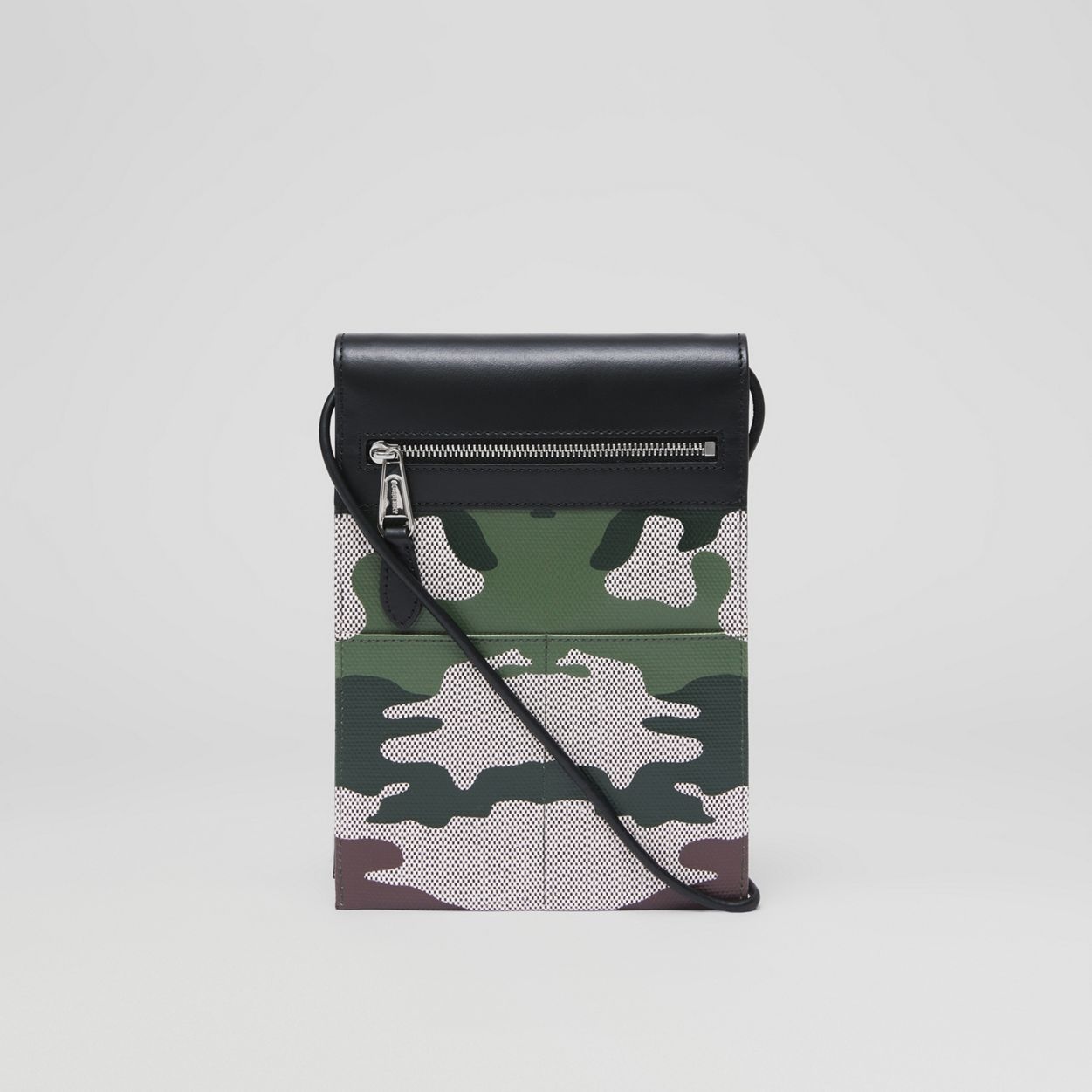 Camouflage Print Canvas Pocket Phone Case - 9