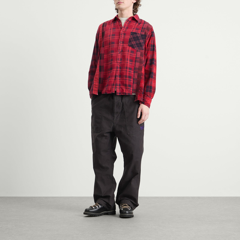 NEEDLES Needles Reversed Sateen String Fatigue Trousers outlook