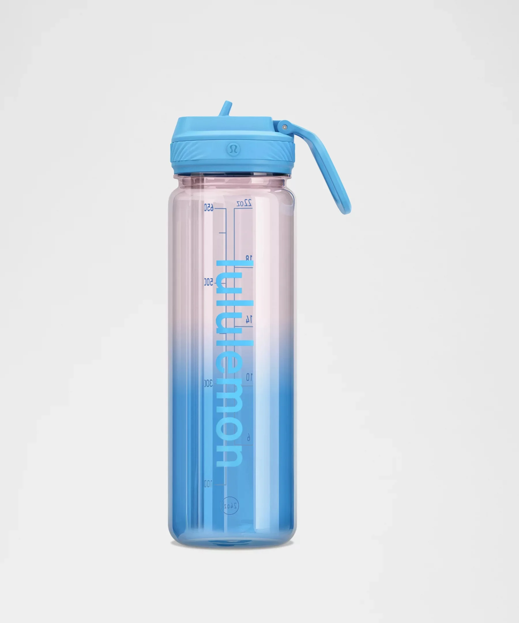 Back to Life Clear Bottle 24oz *Straw Lid - 1