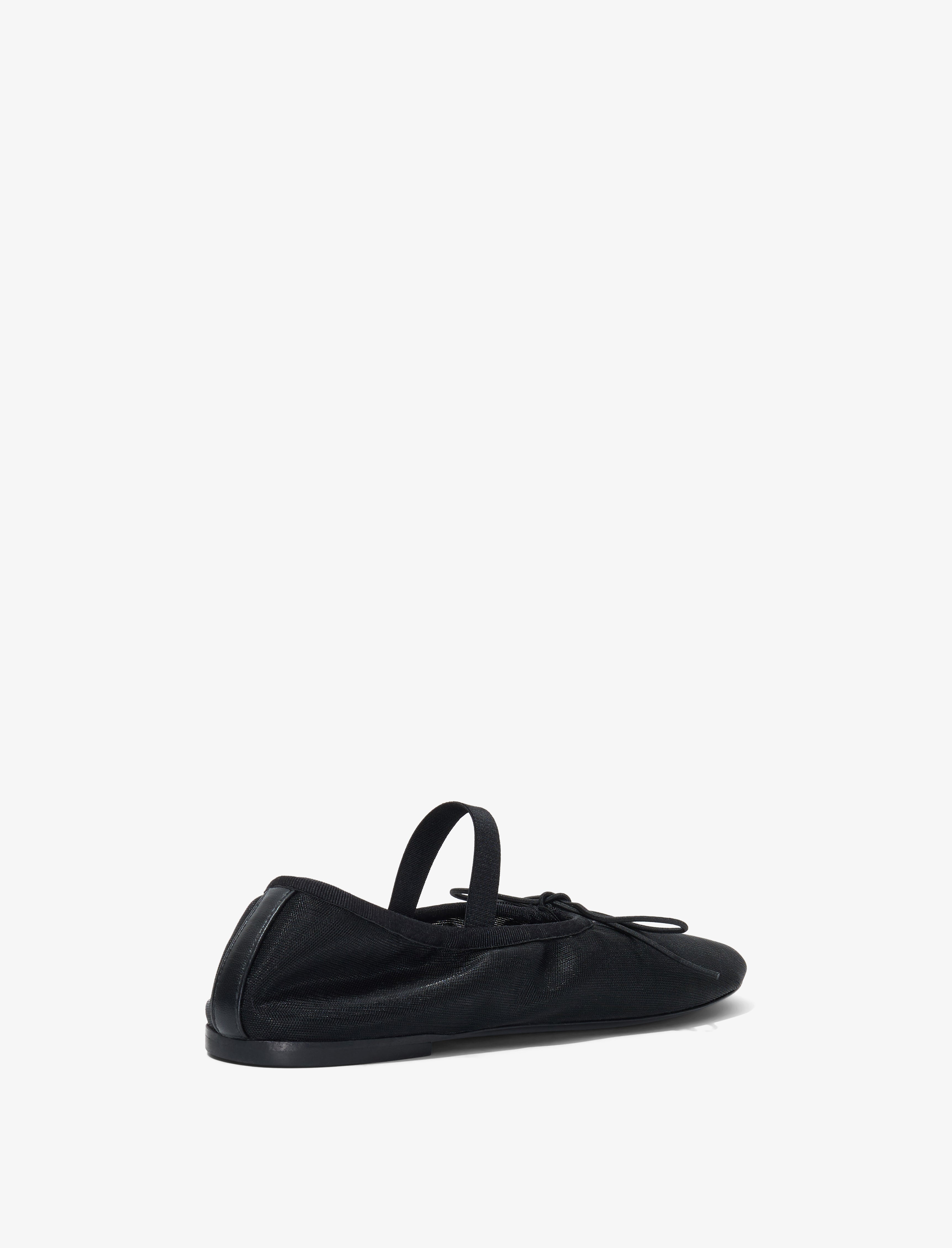 Glove Mary Jane Ballet Flats in Mesh - 3