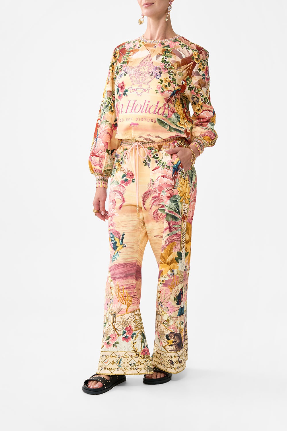 STRAIGHT LEG TRACK PANT - 4