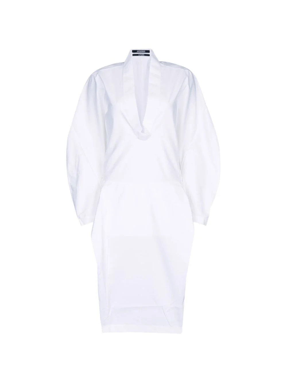 The Colombe loose-fit dress with rounded sleeves - 1