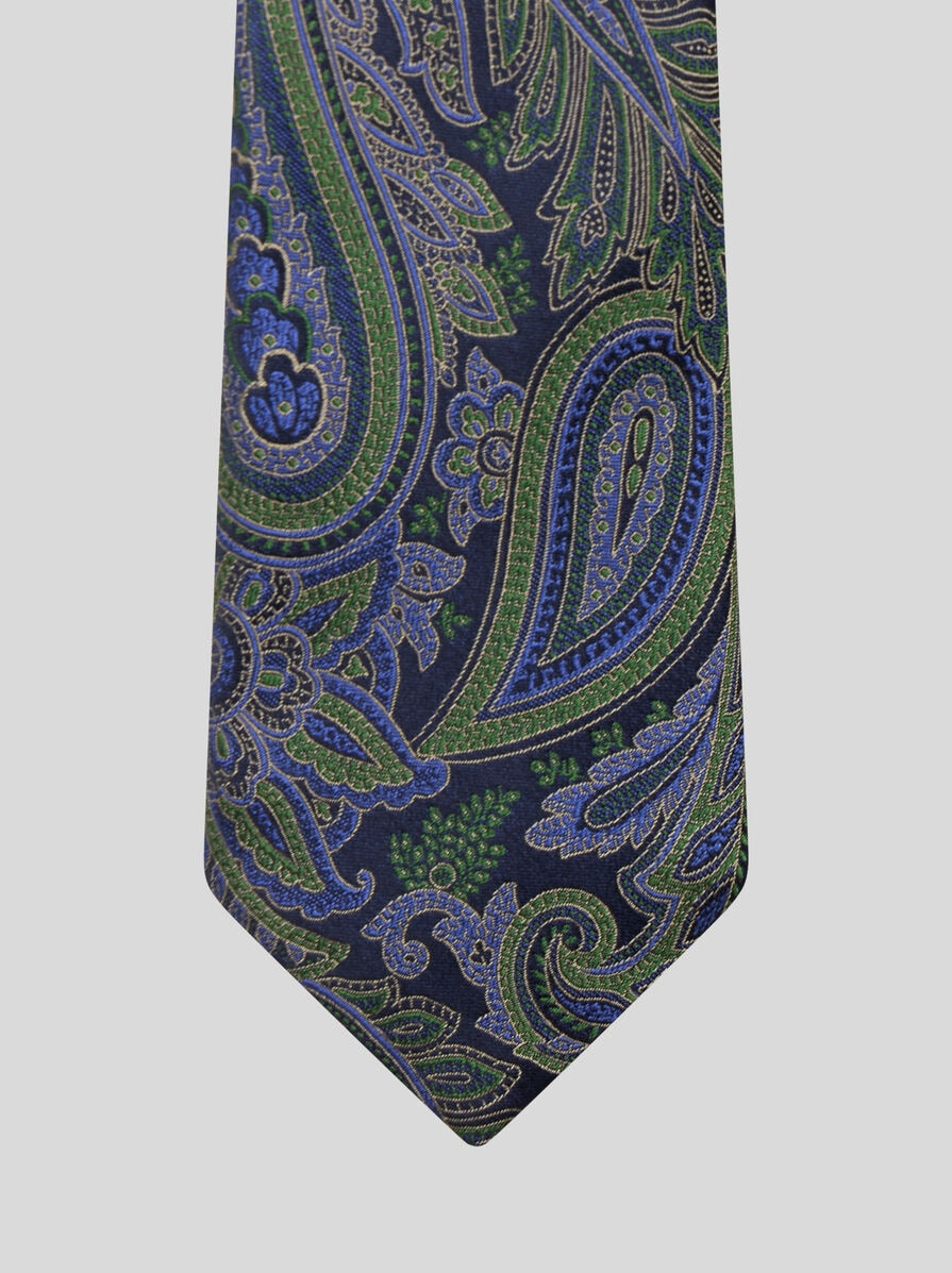 PAISLEY SILK JACQUARD TIE - 3