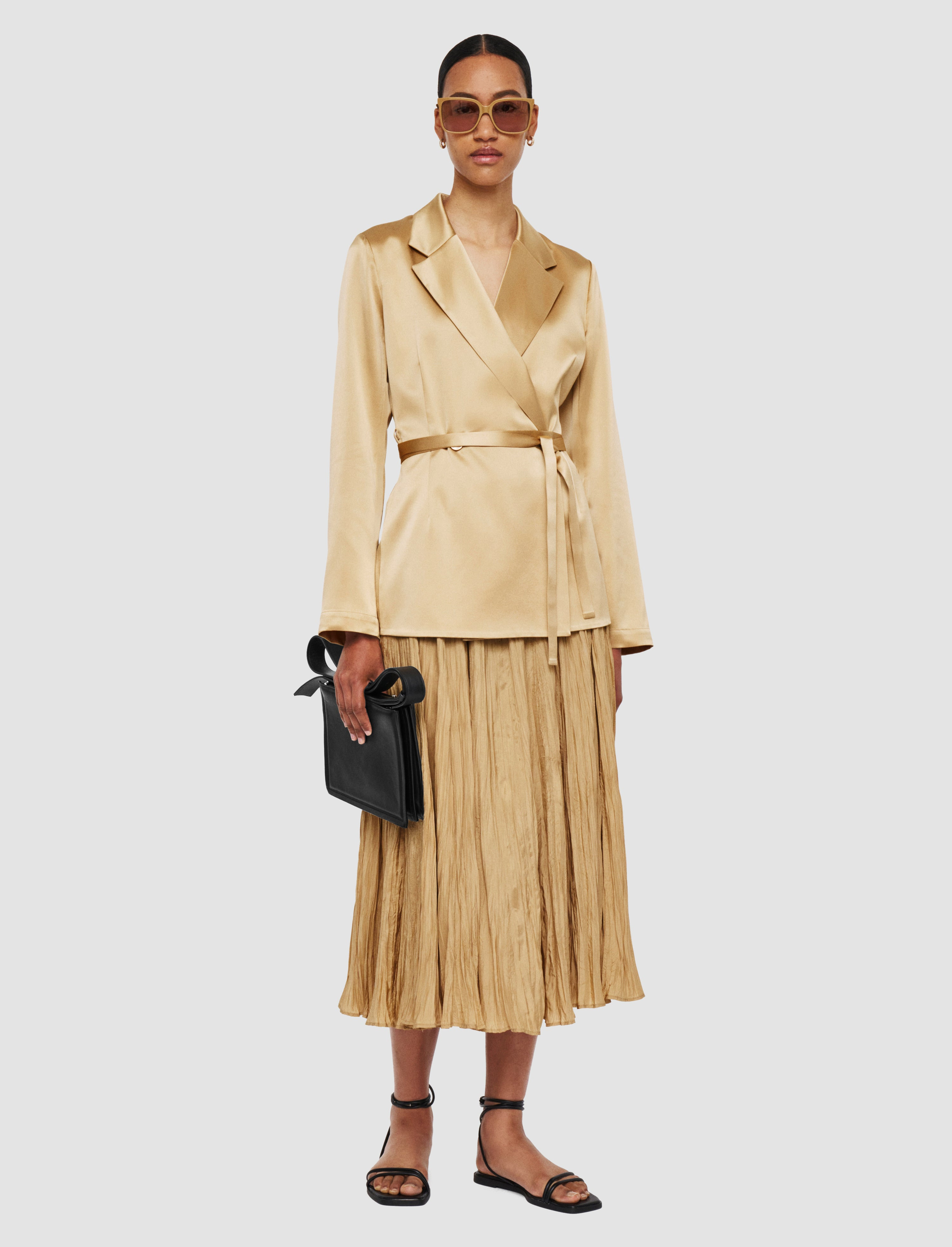 Joubert Silk Satin Jacket - 2