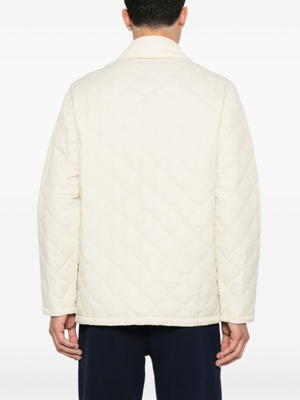 logo-patch lightweight jacket - 5