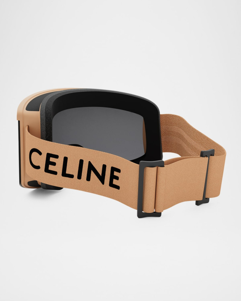 CELINE Monochrome 로고 인쇄 스키 고글 outlook