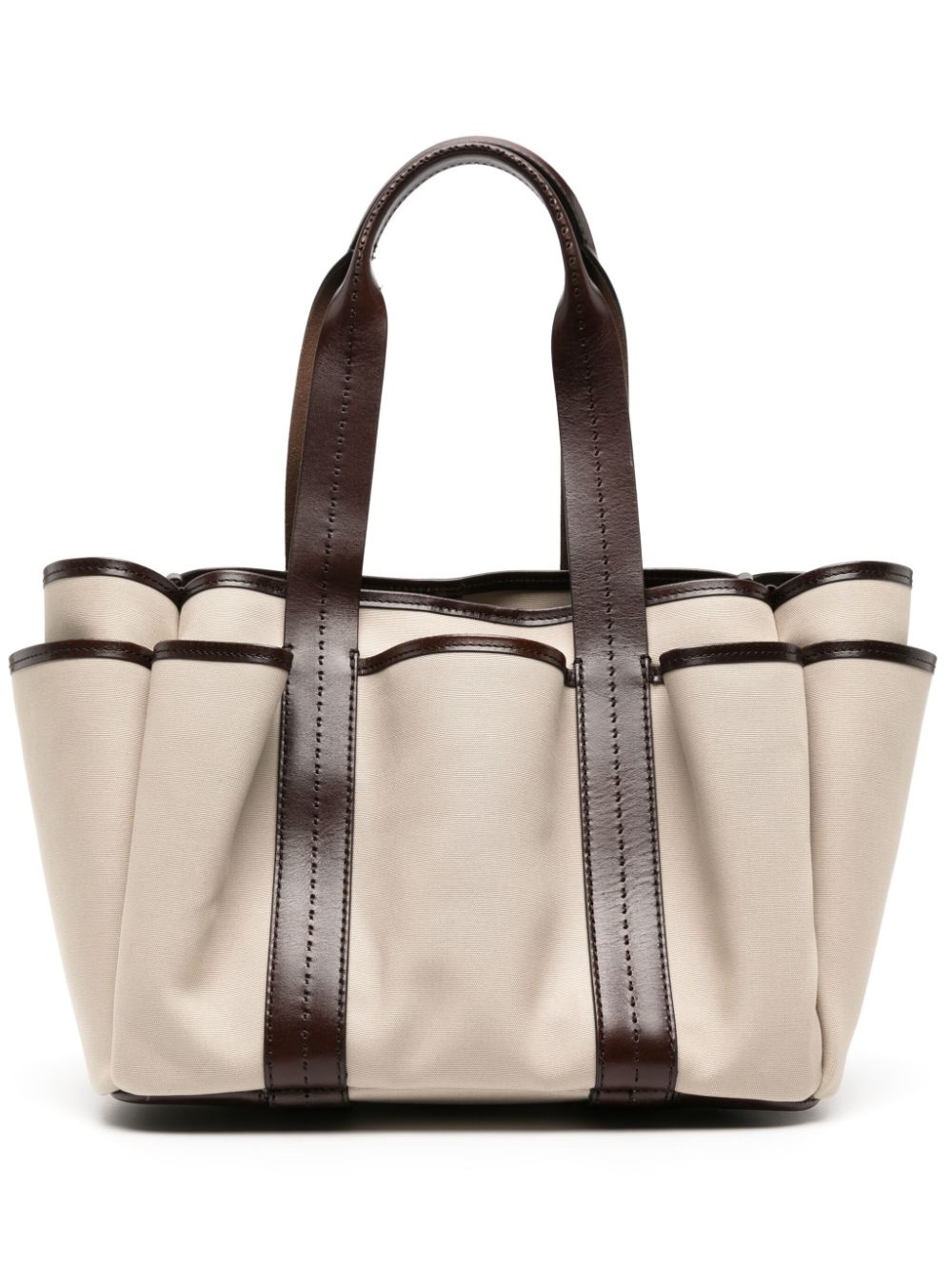 Max Mara Giardiniera canvas tote bag | REVERSIBLE