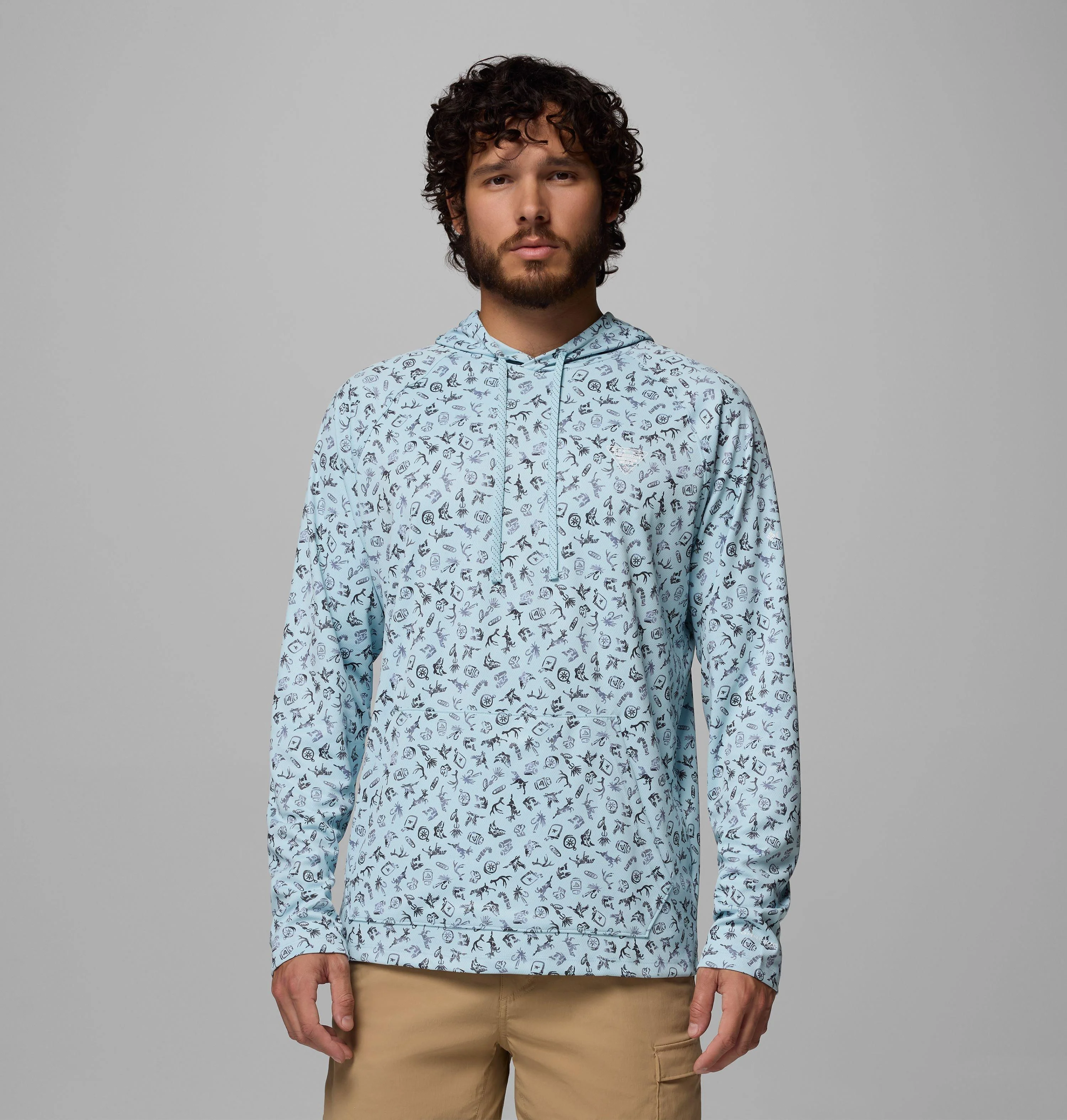 Men's PFG Wild Cast Camp Hoodie - 1