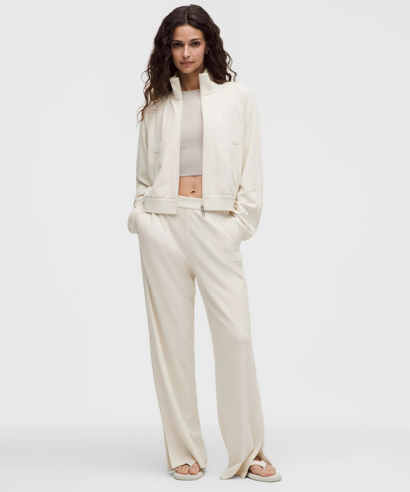 Softstreme High-Rise Wide-Leg Pique Pant *Regular 1