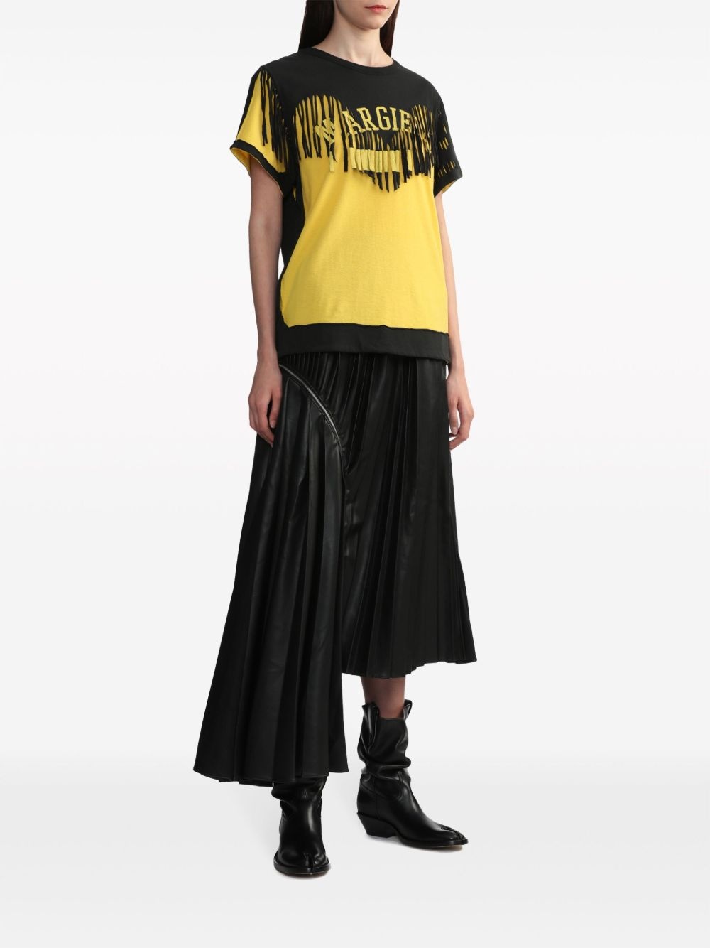 Décortiqué fringed T-shirt - 2