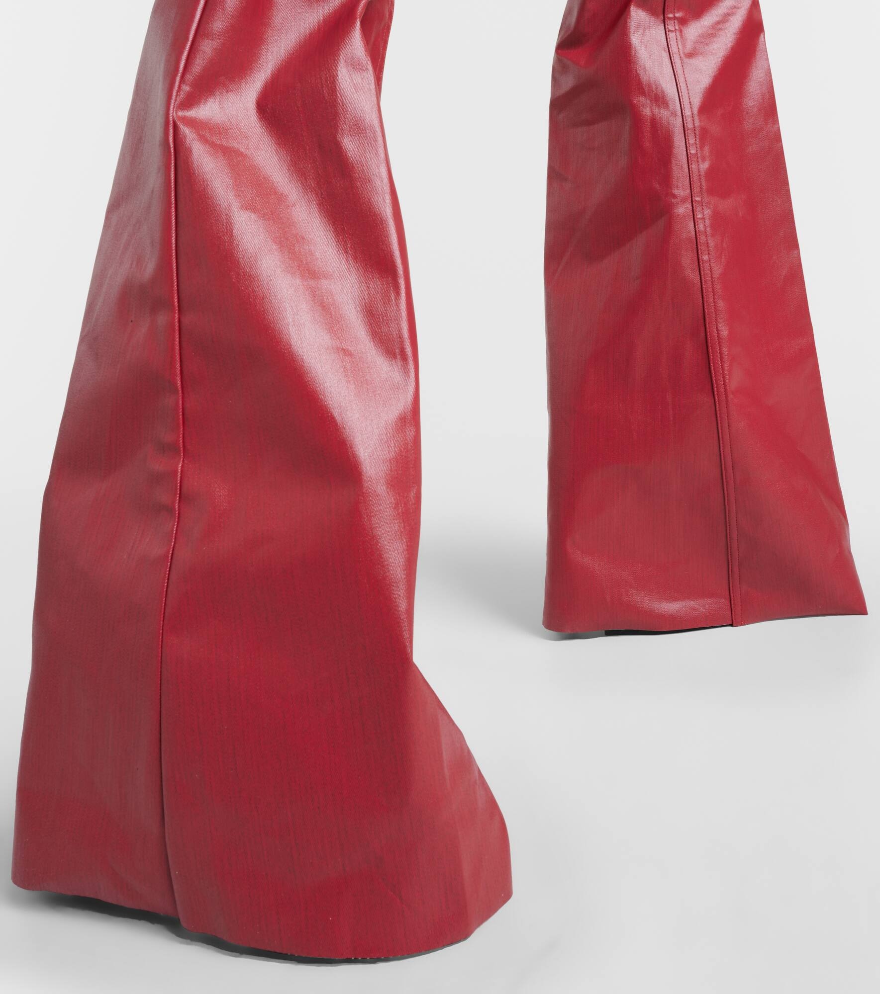 Bolan high-rise coated denim jeans - 5