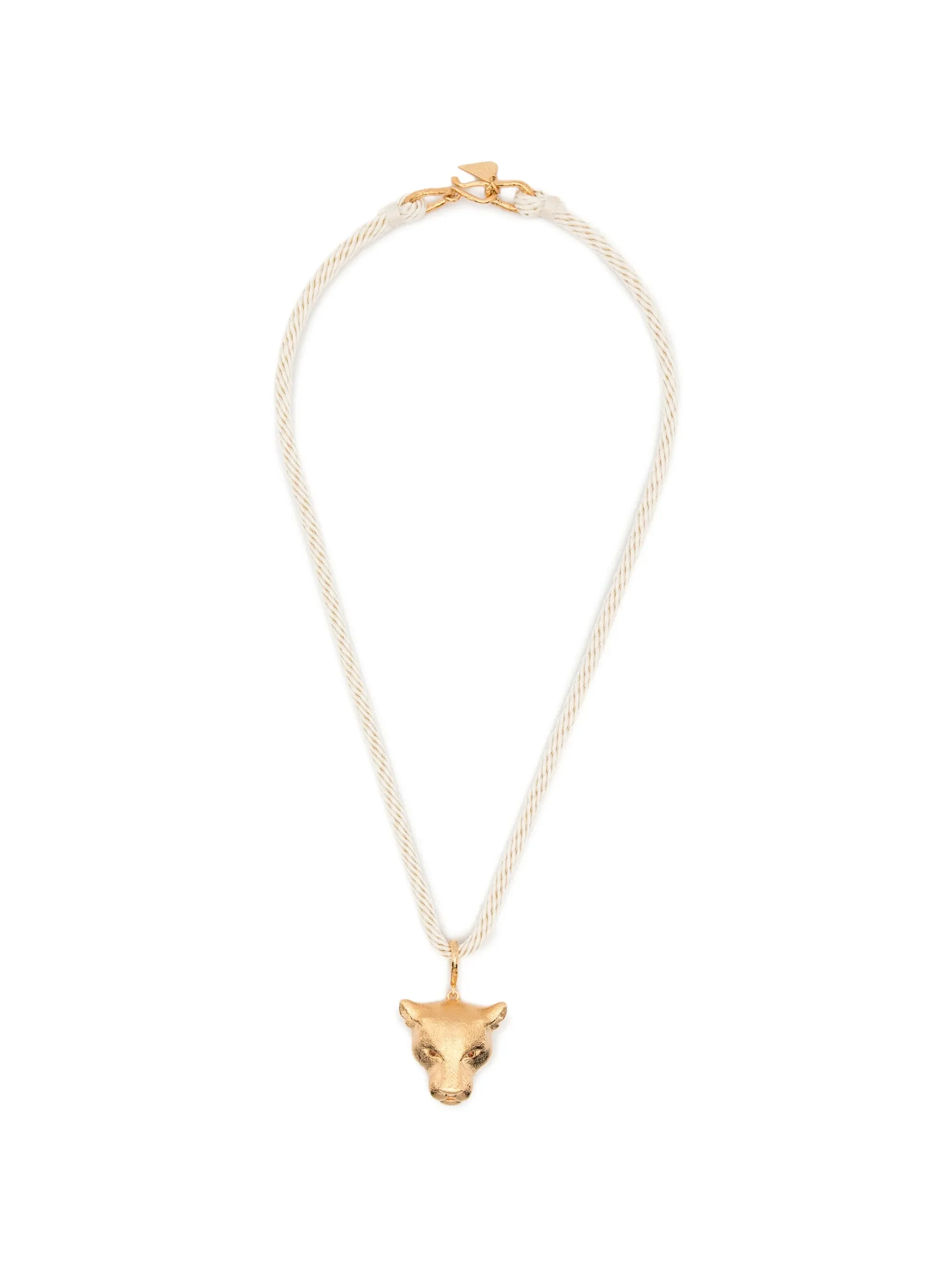 Forte Forte Panther-pendant Rope Necklace - 1