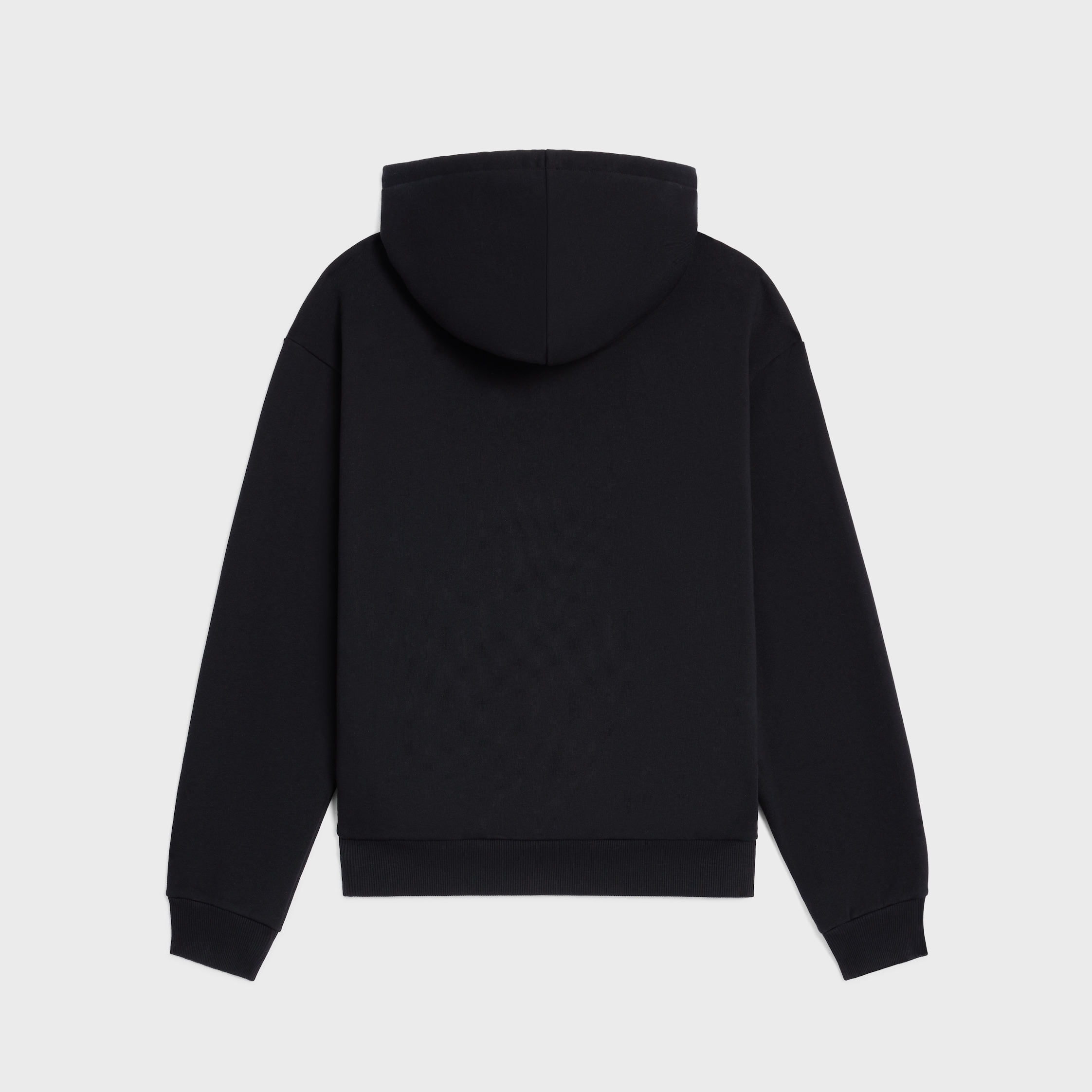 loose hoodie IN cotton fleece - 2