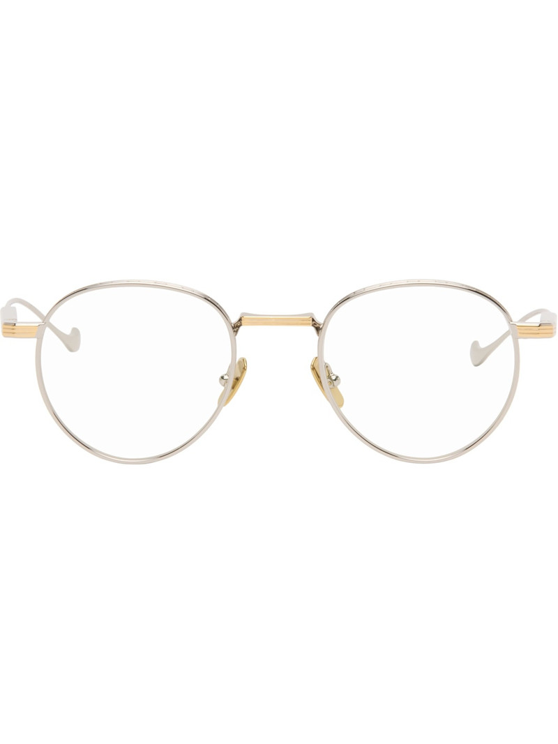 Silver & Gold Lennox 1428 Round Optical Glasses 1