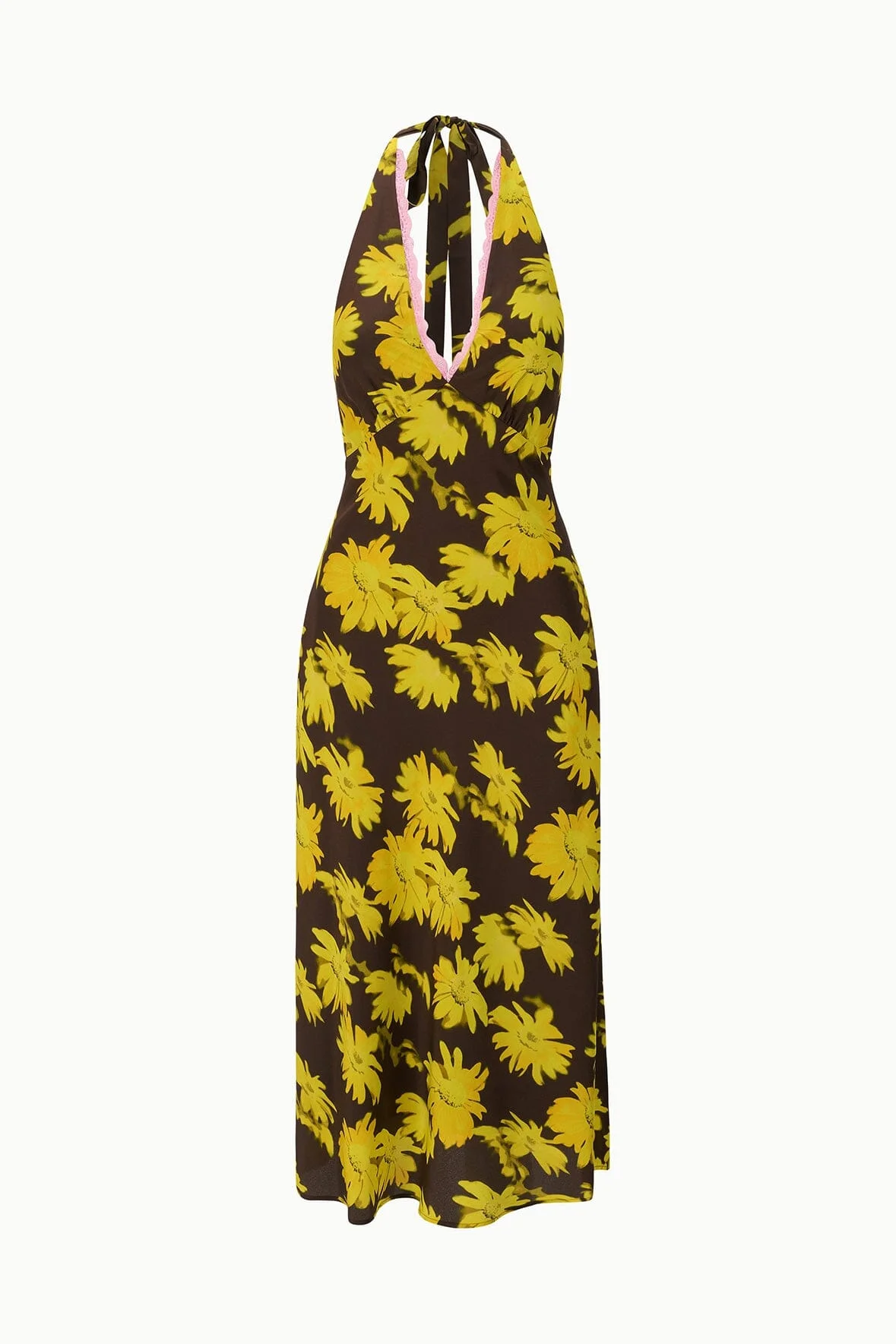 STAUD LUCCA DRESS GOLDEN DAISY - 1