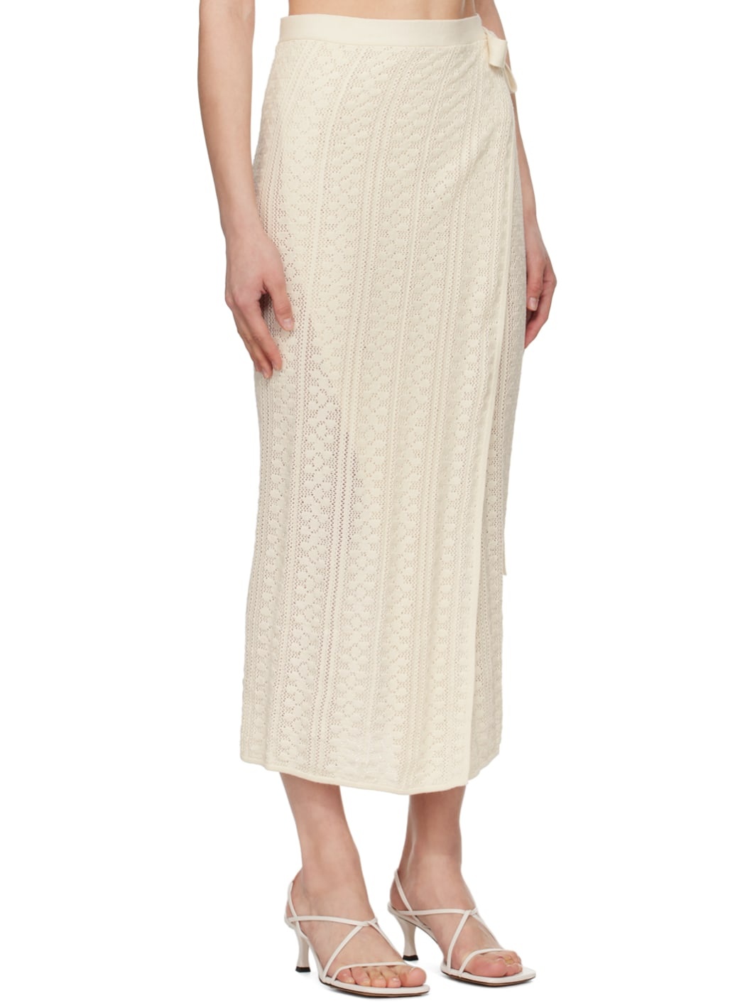 White Kelp Midi Skirt - 2