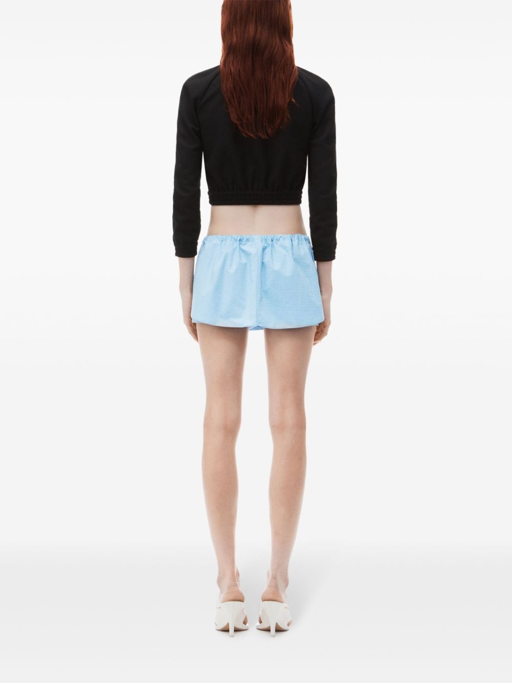 crystal-embellished skort - 3