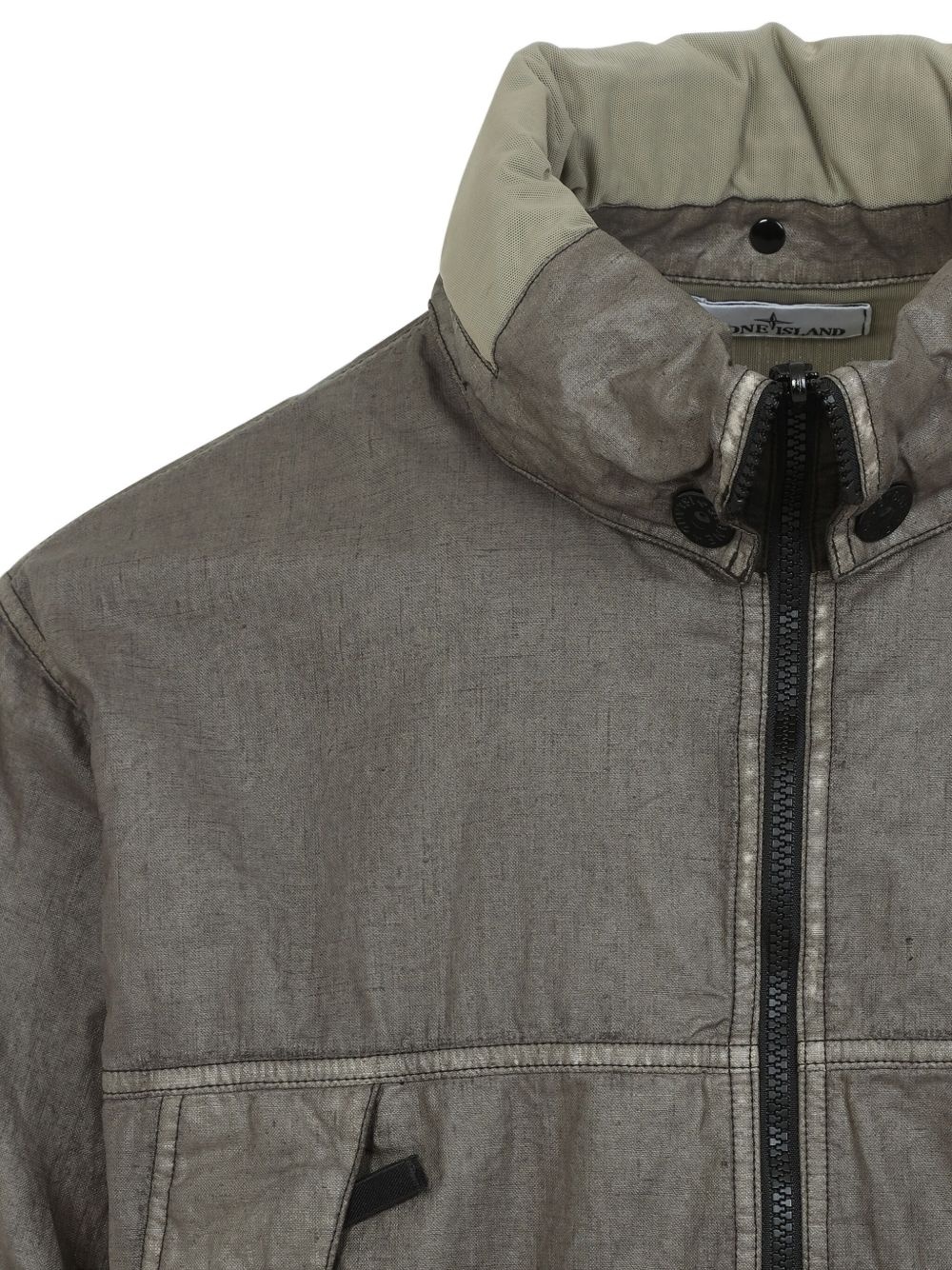 Compass-badge military jacket - 3