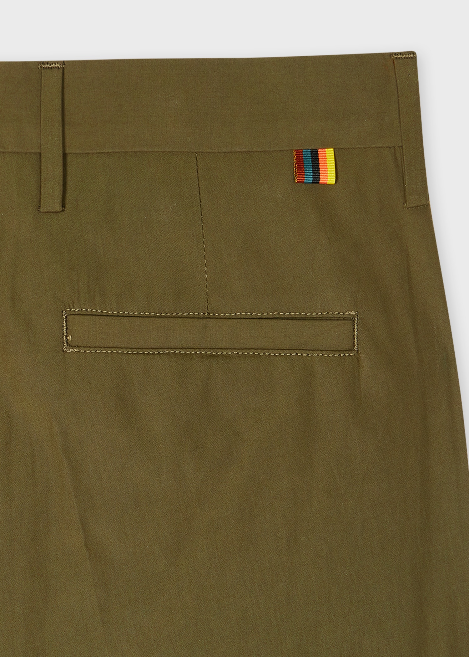 Slim-Fit Khaki Poplin Chinos - 2