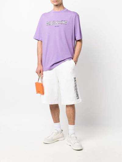 Missoni logo-print track shorts outlook