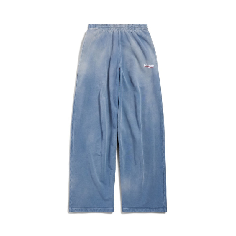 Men's Political Campaign Baggy Sweatpants in Faded Blue/white/red 1