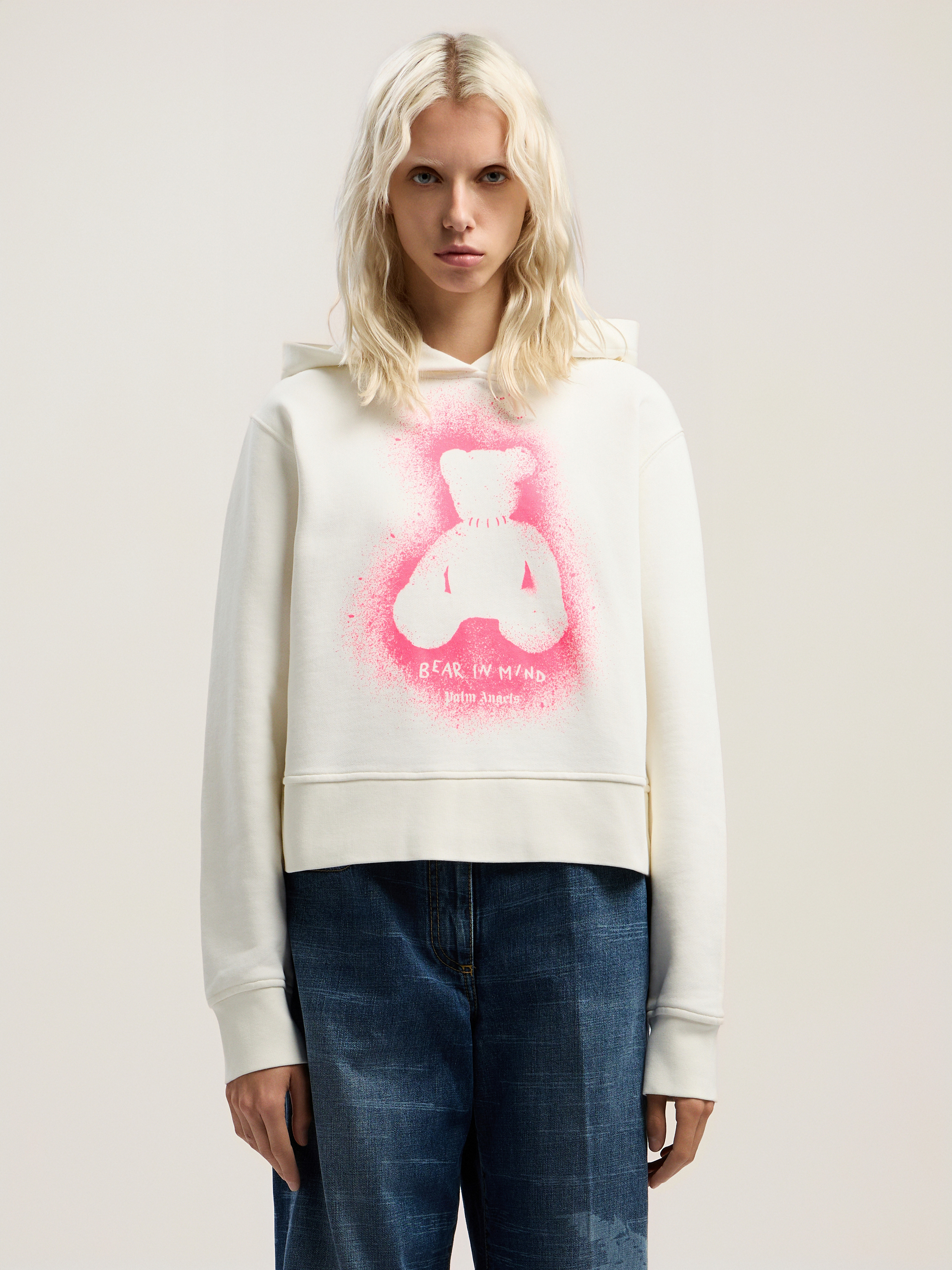 Spray Bear Fitted Hoody - 2