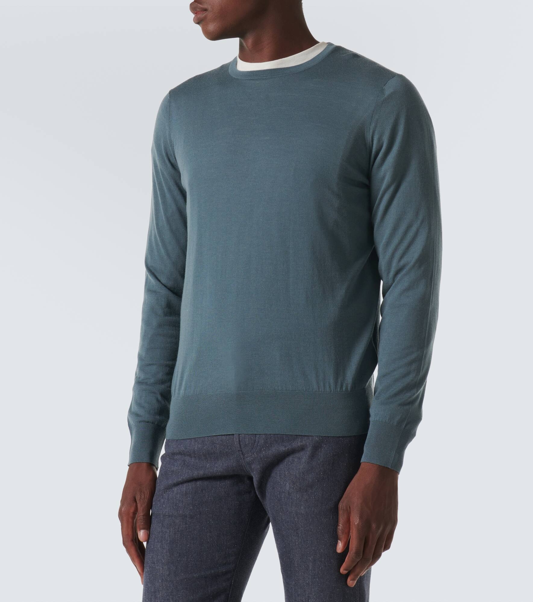 Virgin wool sweater - 3