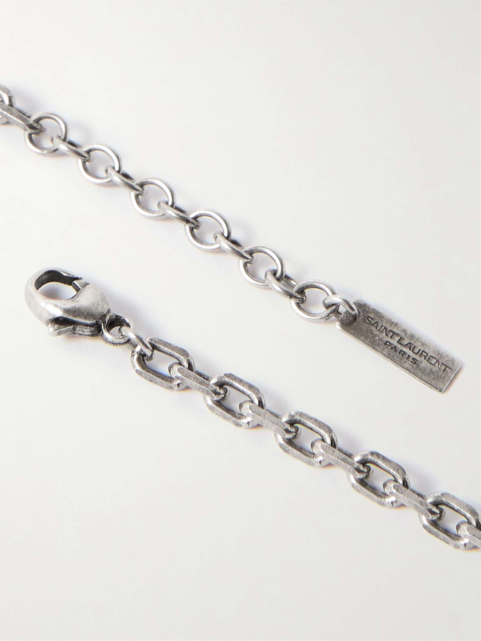 Burnished Silver-Tone Chain Necklace - 2