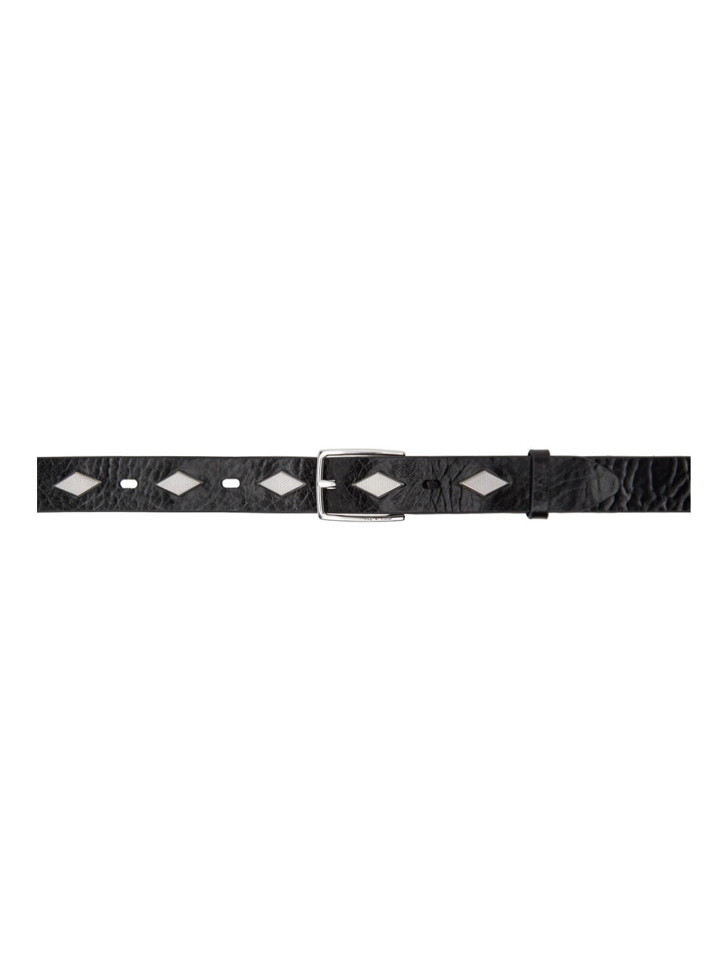 Black Colin Studded Belt - 1
