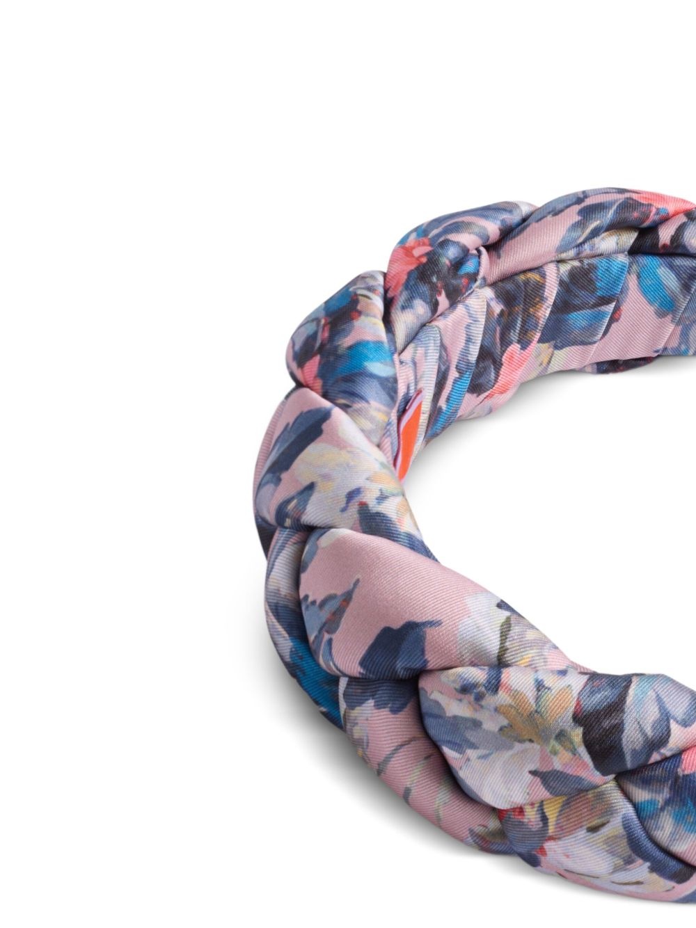 braided floral hairband - 3