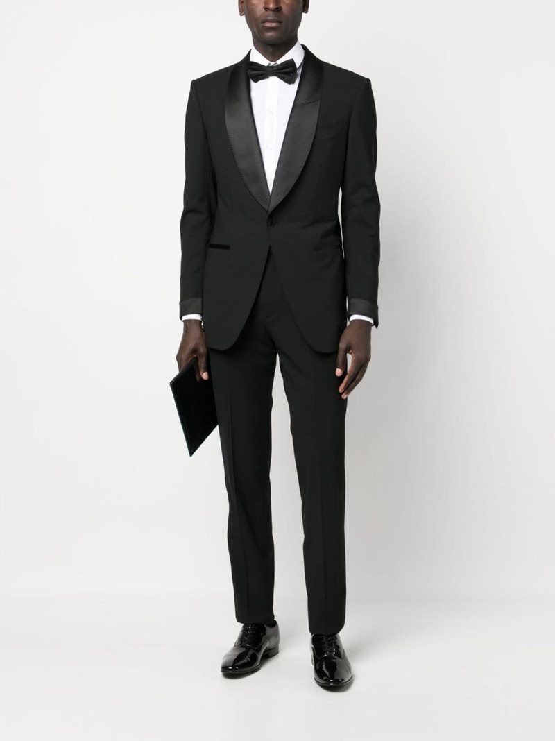 TOM FORD slim-cut two-piece tuxedo suit outlook