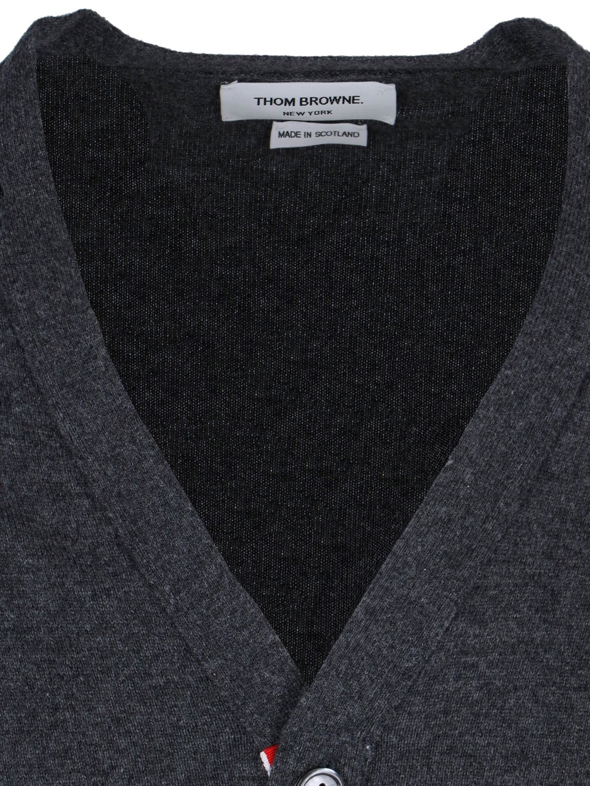 'LOOPBACK 4-BAR' CARDIGAN - 3