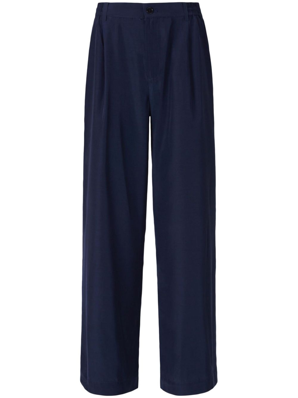elasticated-high waist palazzo - 1