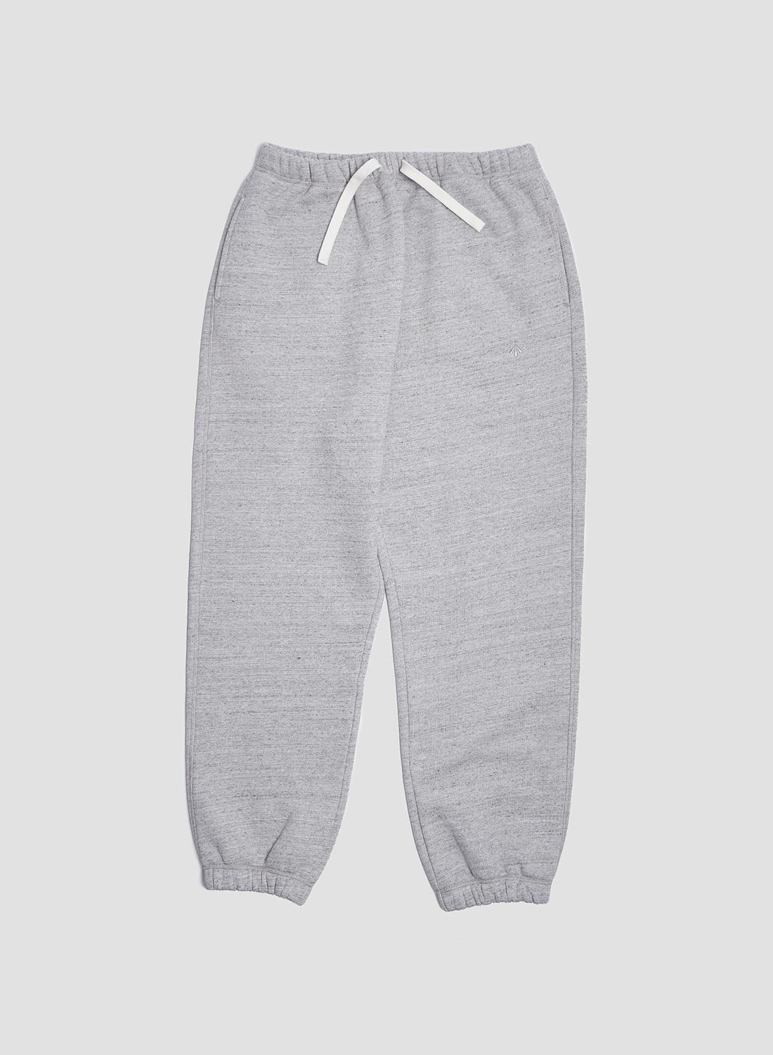 Embroidered Arrow Sweat Pant in Grey Marl - 1