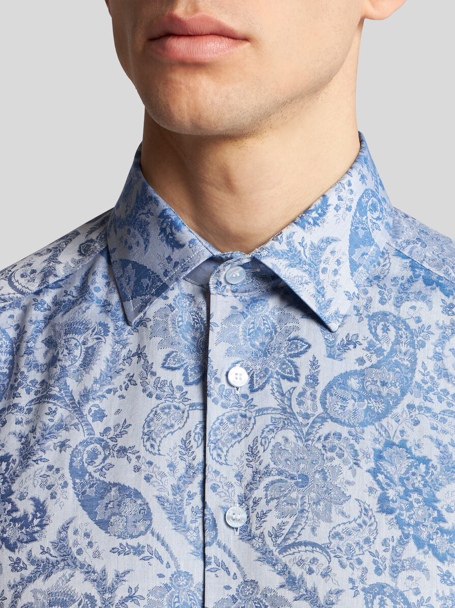 FLORAL PAISLEY SHIRT - 3
