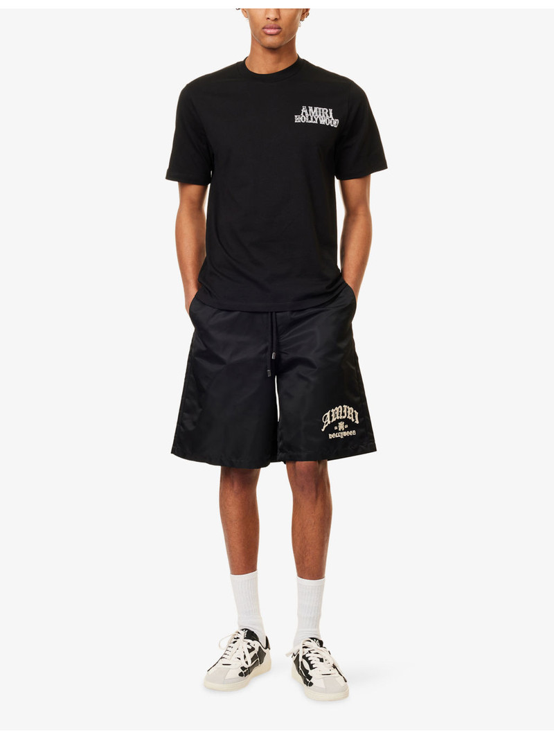 AMIRI Hollywood Drawstring Woven Shorts outlook