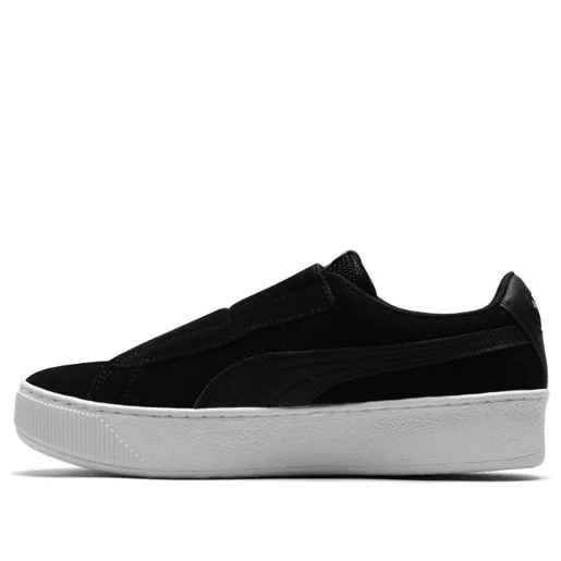 (WMNS) PUMA Vikky Platform V 'Black' 365242-01 - 1