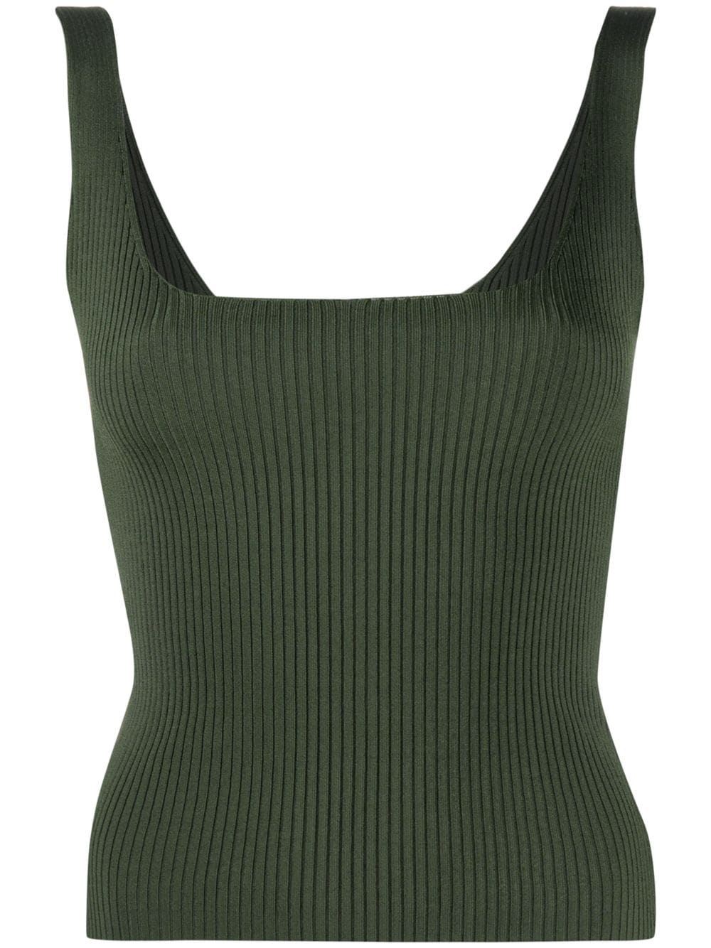 square neck tank top - 1