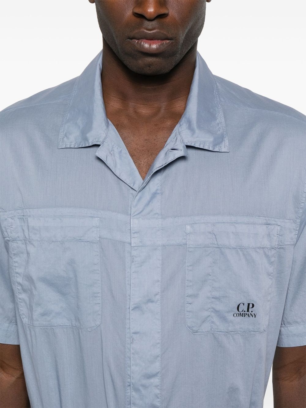 logo-print shirt - 5