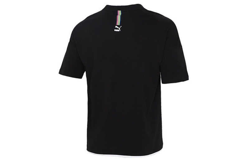 PUMA PUMA x Britto T-Shirt 'Black White' 532257-01 outlook